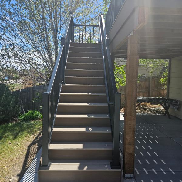 2025.04.30 Stairs, Deck, and Patio. After 3