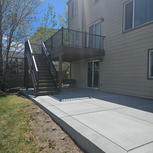 2025.04.30 Stairs, Deck, and Patio. After 4