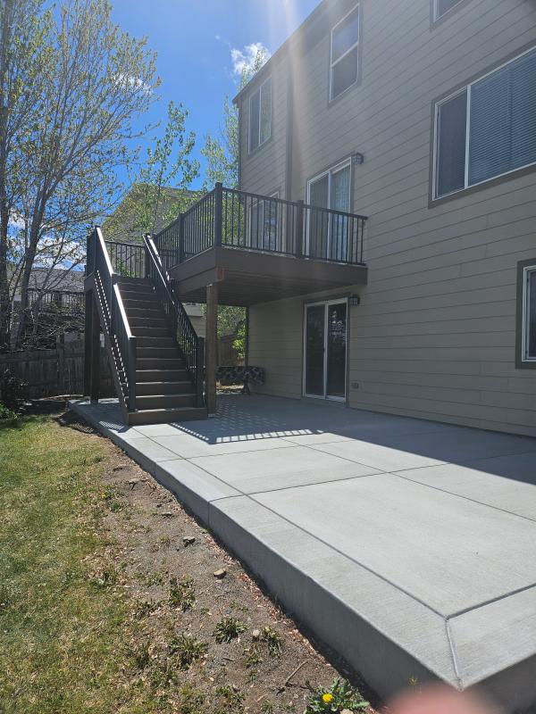 2025.04.30 Stairs, Deck, and Patio. After 4